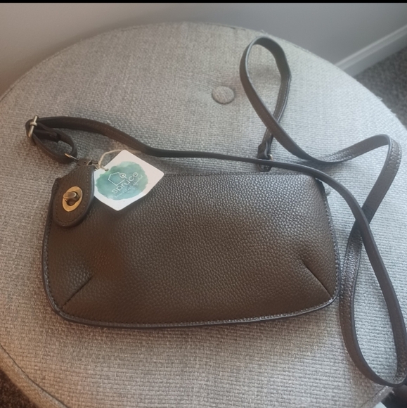 Market & Spruce Handbags - Spruce Olive Green Crossbody wallet clutch